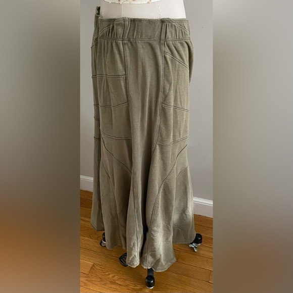 Daily Practice by Anthropologie Seamed Midi Skirt - Picture 5 of 6